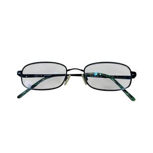 FLEXON 671 by Marchon Gunmetal Flexible Satin Black Frames 140